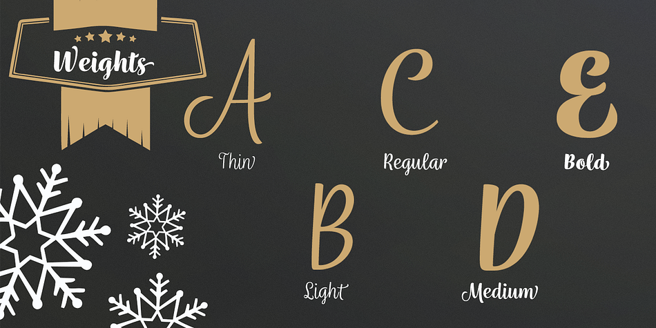 Wreath is a a twenty-one font family.