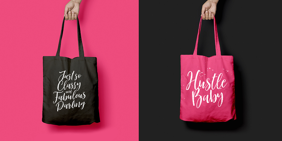 Highlighting the Bloomishly font family.